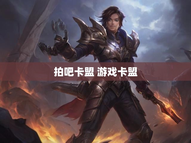 拍吧卡盟 游戏卡盟