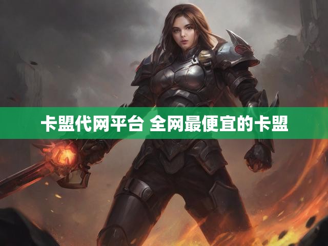卡盟代网平台 全网最便宜的卡盟
