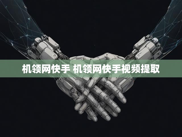 机领网快手 机领网快手视频提取