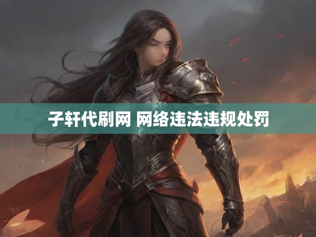 子轩代刷网 网络违法违规处罚