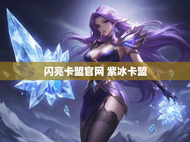 闪亮卡盟官网 紫冰卡盟