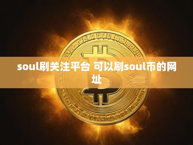 soul刷关注平台 可以刷soul币的网址