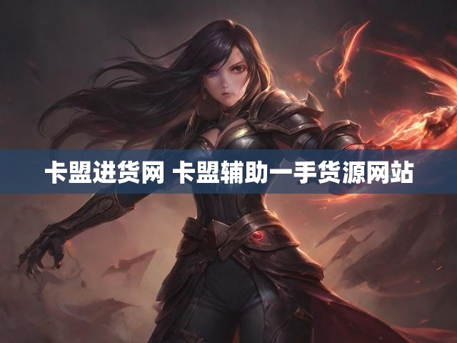 卡盟进货网 卡盟辅助一手货源网站
