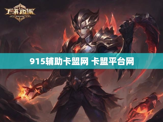 915辅助卡盟网 卡盟平台网