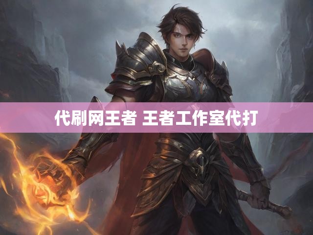 代刷网王者 王者工作室代打