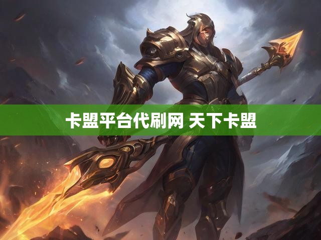 卡盟平台代刷网 天下卡盟
