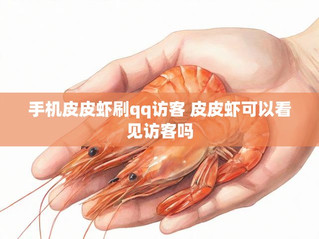 手机皮皮虾刷qq访客 皮皮虾可以看见访客吗