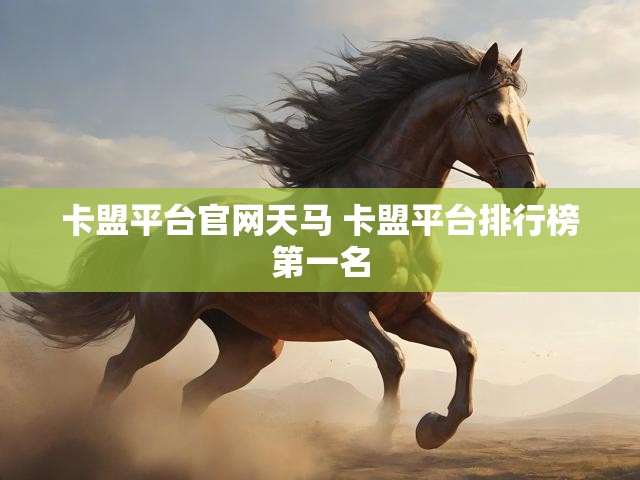 卡盟平台官网天马 卡盟平台排行榜第一名
