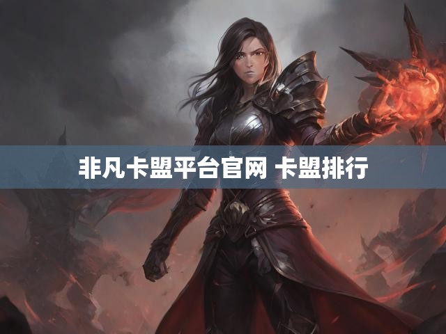 非凡卡盟平台官网 卡盟排行