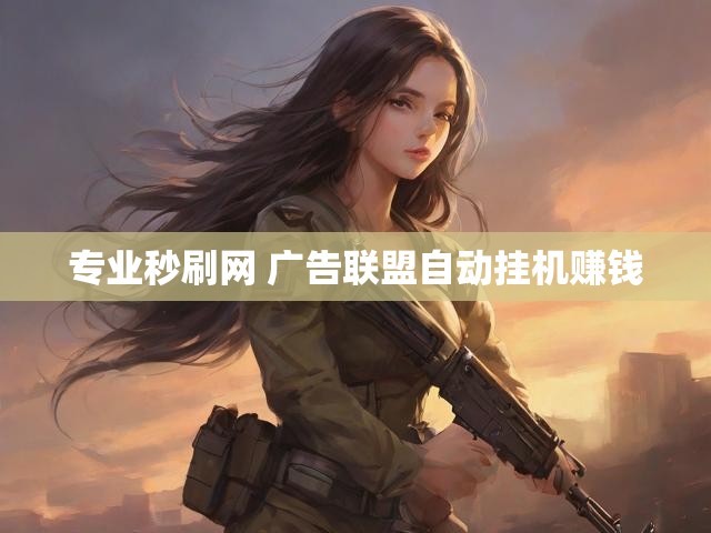 专业秒刷网 广告联盟自动挂机赚钱