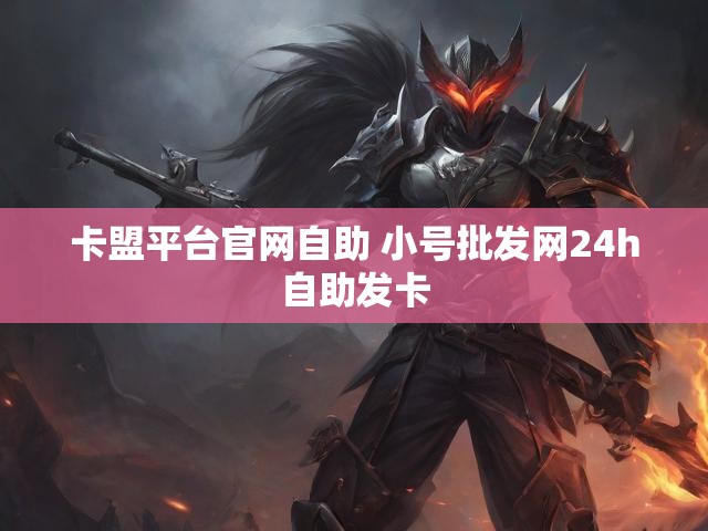 卡盟平台官网自助 小号批发网24h自助发卡