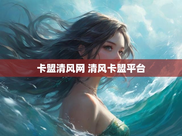 卡盟清风网 清风卡盟平台