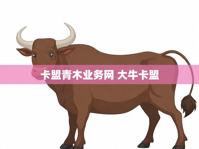 卡盟青木业务网 大牛卡盟