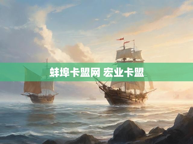 蚌埠卡盟网 宏业卡盟