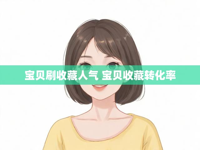 宝贝刷收藏人气 宝贝收藏转化率