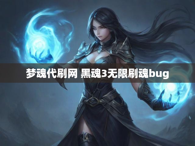 梦魂代刷网 黑魂3无限刷魂bug