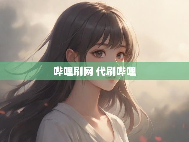 哔哩刷网 代刷哔哩