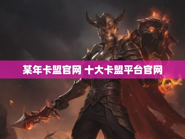 某年卡盟官网 十大卡盟平台官网