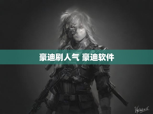 豪迪刷人气 豪迪软件