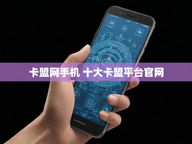卡盟网手机 十大卡盟平台官网