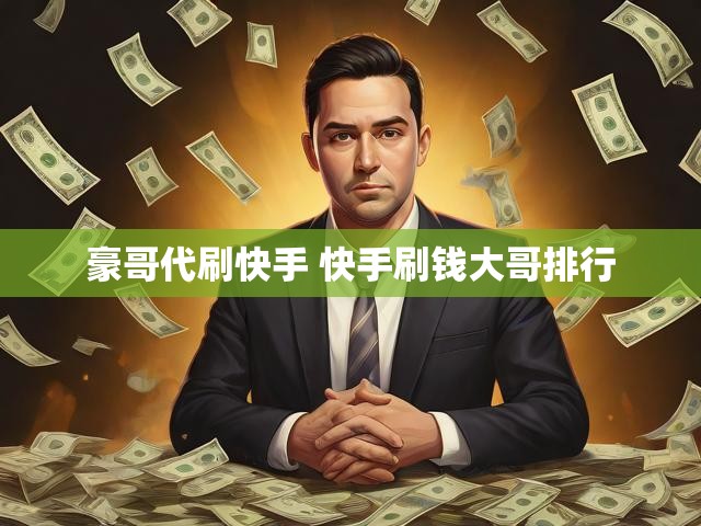 豪哥代刷快手 快手刷钱大哥排行