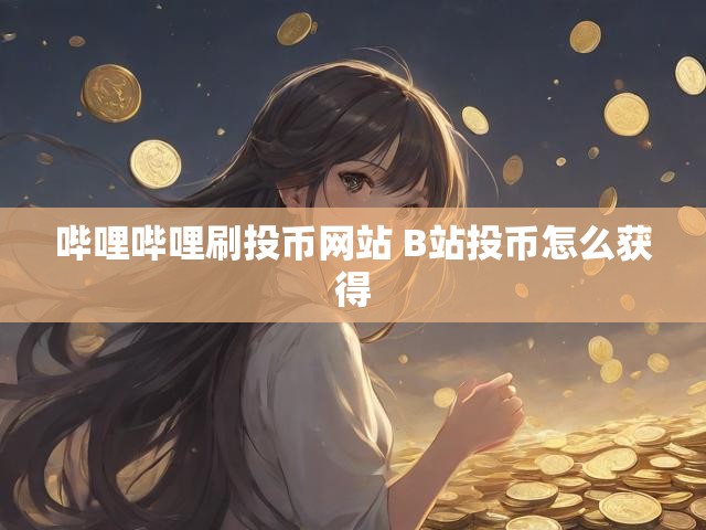 哔哩哔哩刷投币网站 B站投币怎么获得