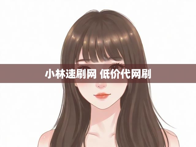 小林速刷网 低价代网刷