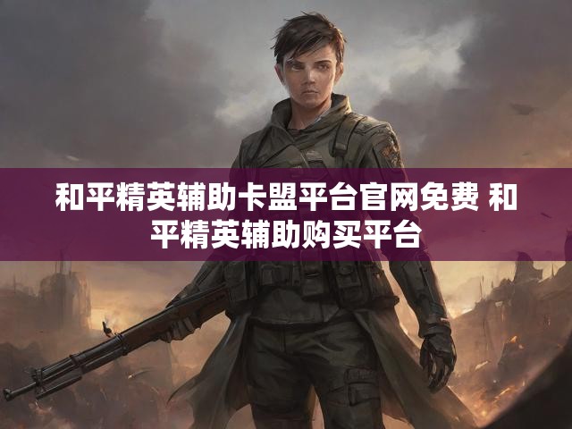 和平精英辅助卡盟平台官网免费 和平精英辅助购买平台