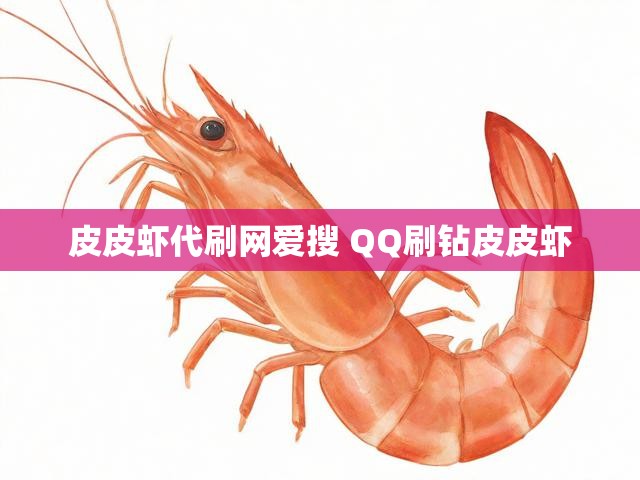 皮皮虾代刷网爱搜 QQ刷钻皮皮虾