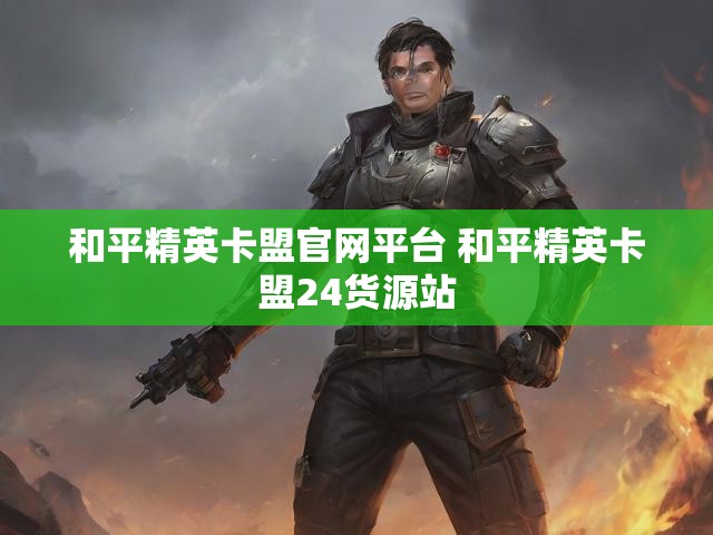 和平精英卡盟官网平台 和平精英卡盟24货源站