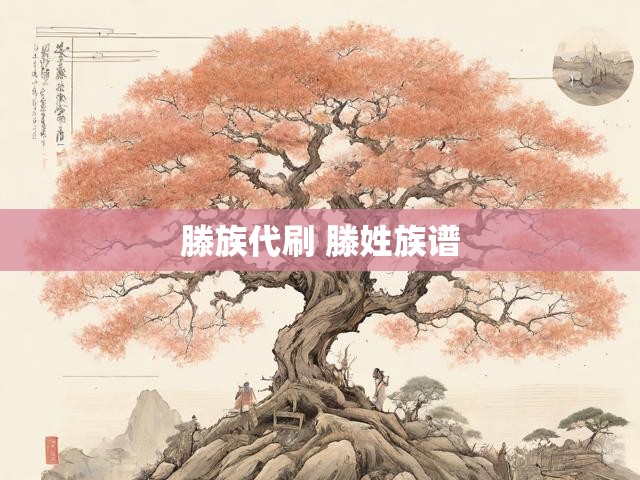 滕族代刷 滕姓族谱