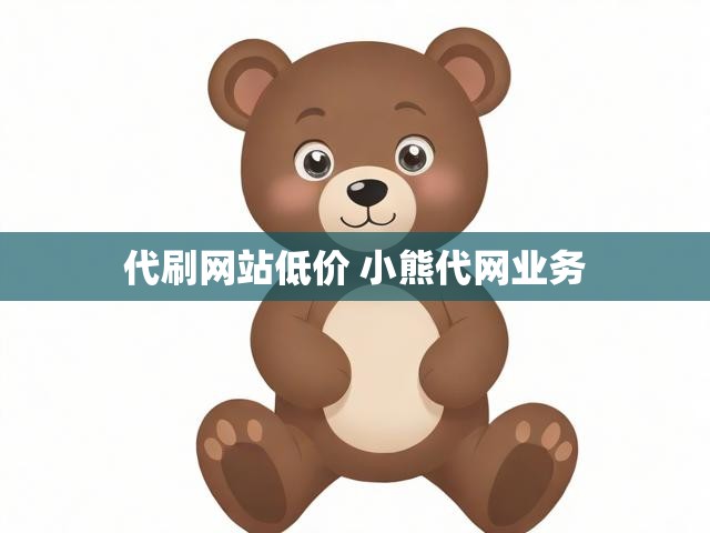 代刷网站低价 小熊代网业务